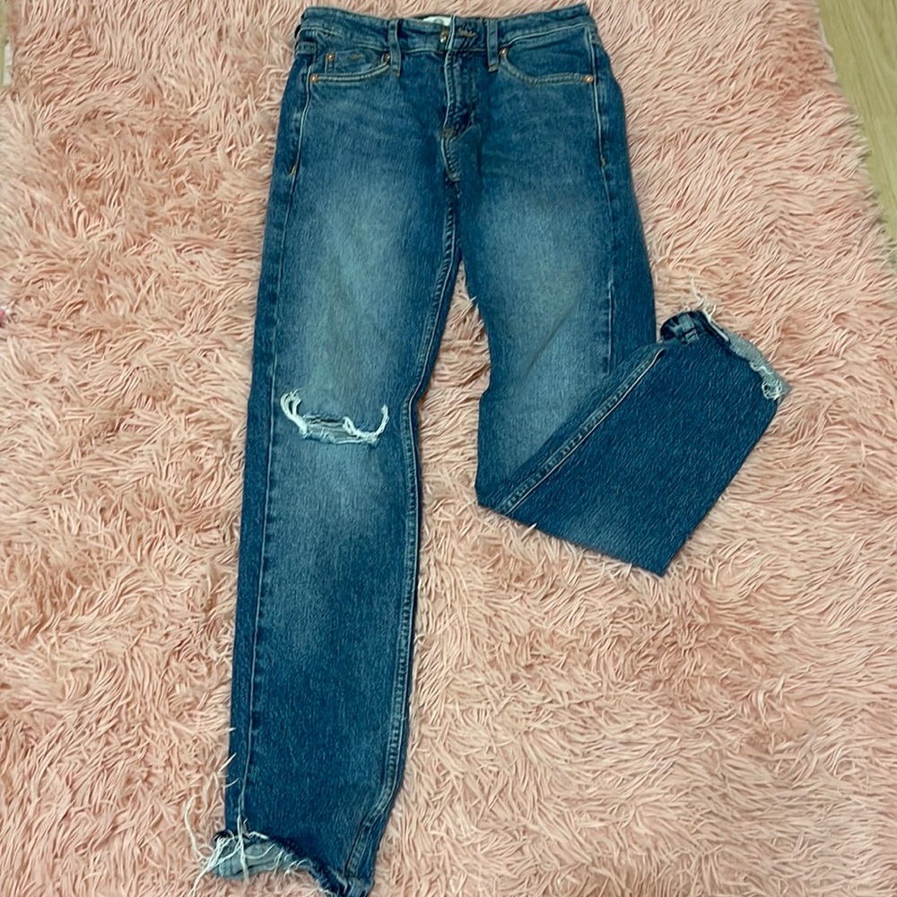 Free people distressed jeans
